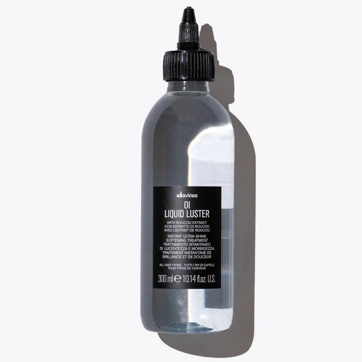 Davines OI Liquid Luster 300ml – fluid nabłyszczający do włosów, nadający intensywny blask, odżywiający i ułatwiający stylizację.