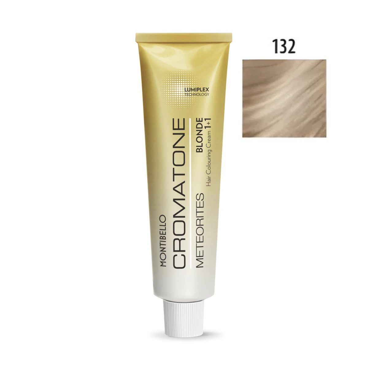 Montibello Cromatone Meteorites 132 Beżowy Blond – profesjonalna farba do włosów rozjaśniająca do 5 tonów, naturalny beżowy odcień