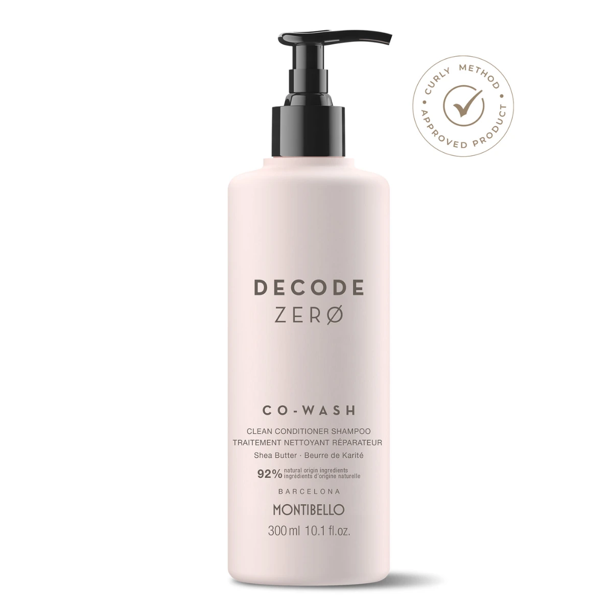 Montibello Decode Zero Co-Wash 250 ml – oczyszczający krem do włosów suchych i wrażliwej skóry głowy