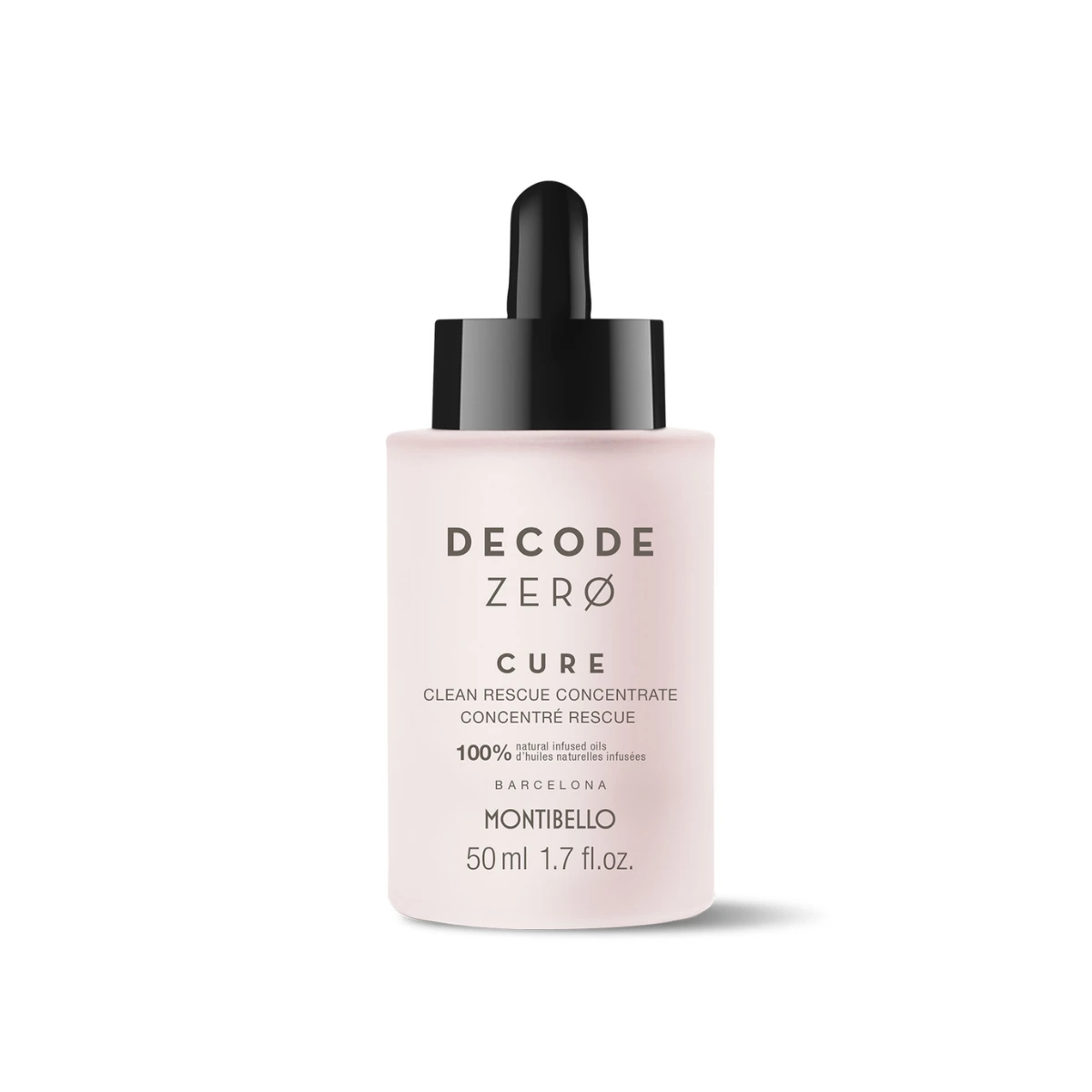 Montibello Decode Zero Cure 50 ml – skoncentrowane serum naprawcze z olejkiem bawełnianym, abisyńskim i pracaxi do włosów suchych i zniszczonych