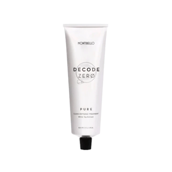 Montibello DECODE ZERO Pure 80 ml – naturalny żel do stylizacji włosów z białą herbatą, który nadaje pasmom naturalne utrwalenie, definiuje strukturę i zachowuje zdrowy blask.