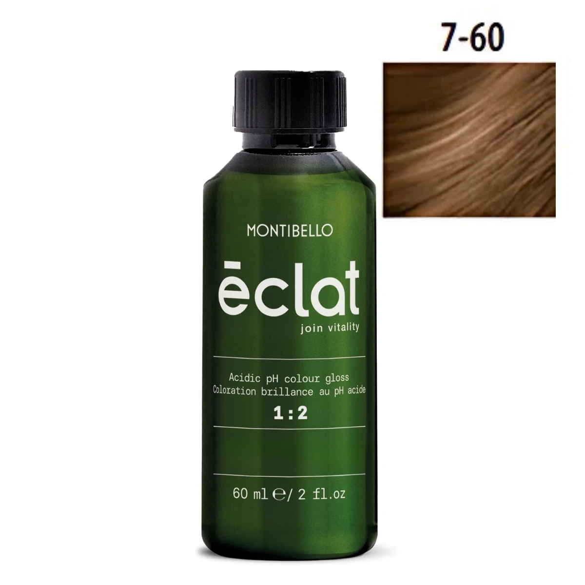 Farba Montibello Éclat 7.60 – intensywny czerwono-miedziany blond bez amoniaku i z witaminą C