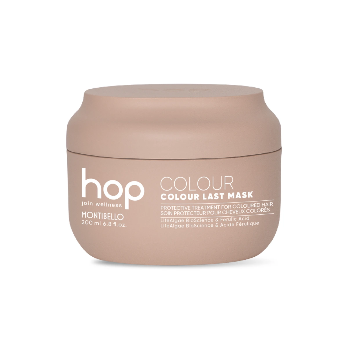 Montibello HOP Colour Last Mask 200 ml – maska do włosów farbowanych, przedłuża trwałość koloru i nadaje intensywny blask