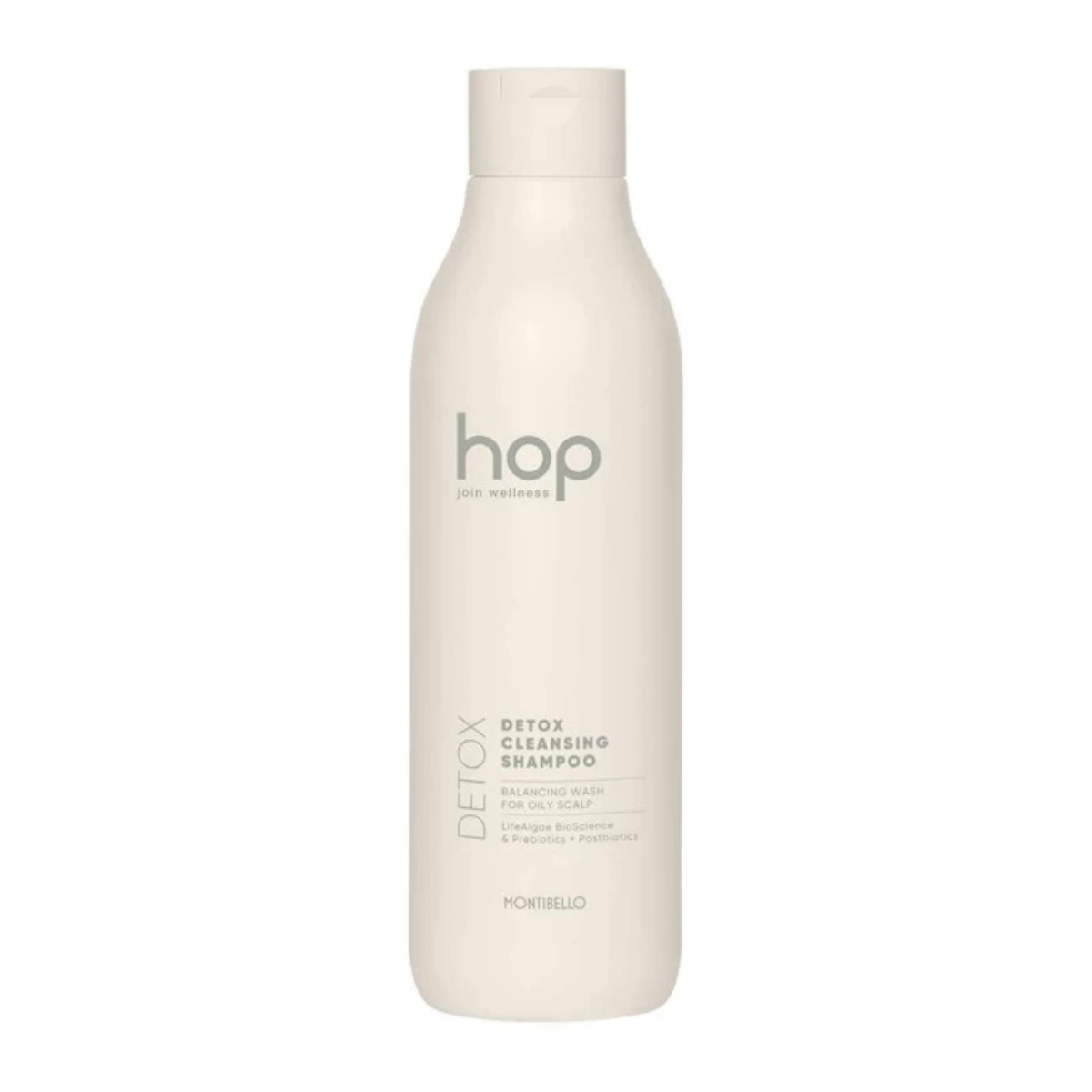 Montibello HOP Detox Cleansing Shampoo 1000 ml – szampon detoksykujący do wszystkich rodzajów włosów, oczyszczający z zanieczyszczeń, potu i sebum