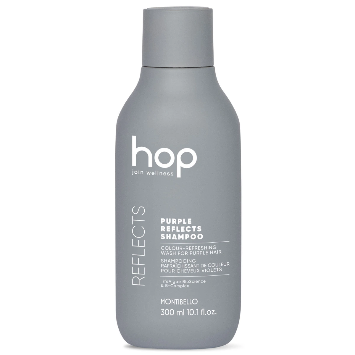 Montibello HOP Purple Reflects Shampoo 300 ml – szampon podkreślający kolor włosów fioletowych i purpurowych