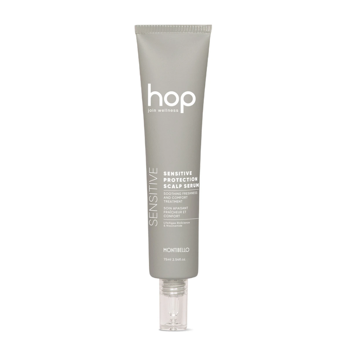 Montibello HOP Sensitive Protection Scalp Serum 75 ml – profesjonalne serum łagodzące i ochronne do wrażliwej skóry głowy