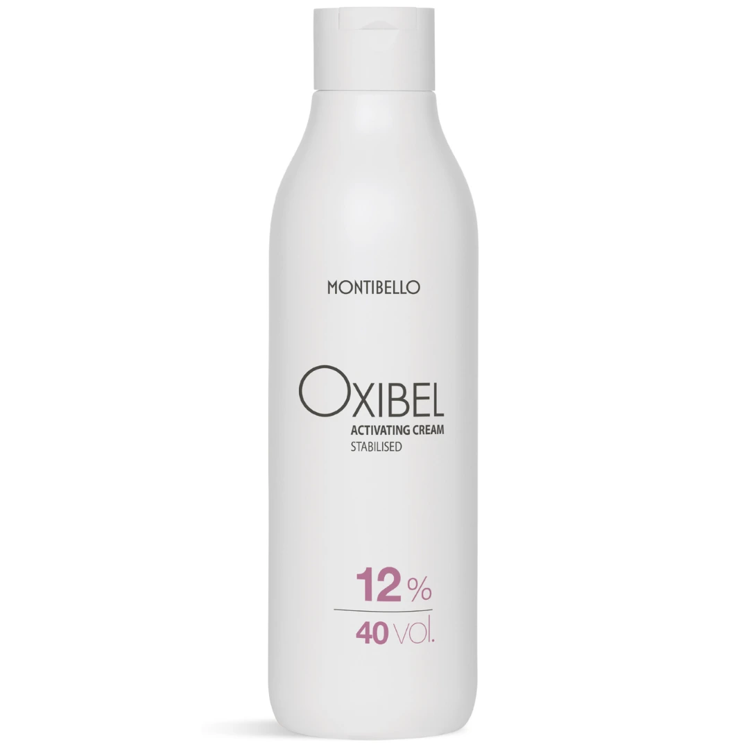 Montibello Oxibel 12% 1000 ml – krem aktywujący do koloryzacji i rozjaśniania włosów, idealny do intensywnego rozjaśniania blondów, profesjonalna ochrona włosów.