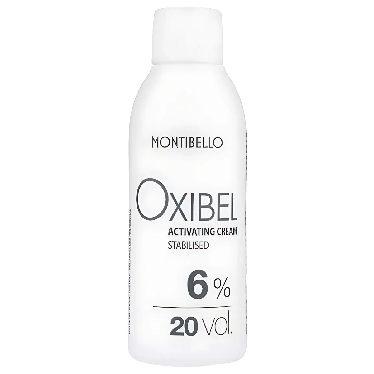 Montibello Oxibel Activator 6 % 60 ml – krem aktywujący do pokrycia siwych włosów, z olejem Tsubaki i Boswellia Serrata, wygładzenie i ochrona koloru