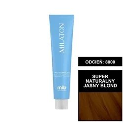 Mila Professional Milaton High Cover Supernatural farba do włosów 8000 Super naturalny jasny blond 100 ml