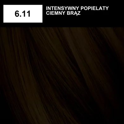 Mila Professional Milaton High Cover farba do włosów 6.11 Intensywny popielaty jasny brąz 100 ml