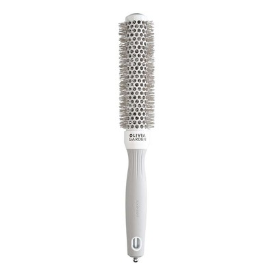 Szczotka do modelowania Expert Blowout Speed Wavy Bristles White&Grey Olivia Garden 25mm