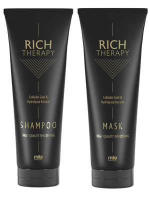 Zestaw Maska + Szampon do włosów Rich Therapy Mila 250 ML