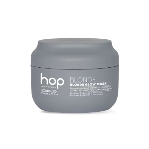 Montibello HOP Blonde Glow Mask 200 ml – maska rozświetlająca do włosów blond i rozjaśnianych