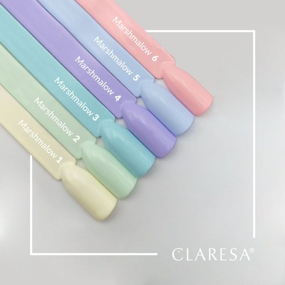 CLARESA lakier hybrydowy MARSHMALLOW 2 5g