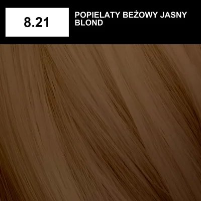 Mila Professional Milaton Classic farba do włosów 8.21 Popielaty beżowy jasny blond 100 ml