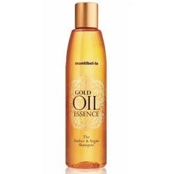 Szampon Bursztynowo-Arganowy GOLD OIL ESSENCE The Amber& Argan Shampoo MONTIBELLO 250 ml