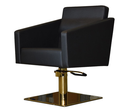 Zestaw Fryzjerski - 2 Fotele SIENA ZŁOTE + Myjnia VASTO ZŁOTA