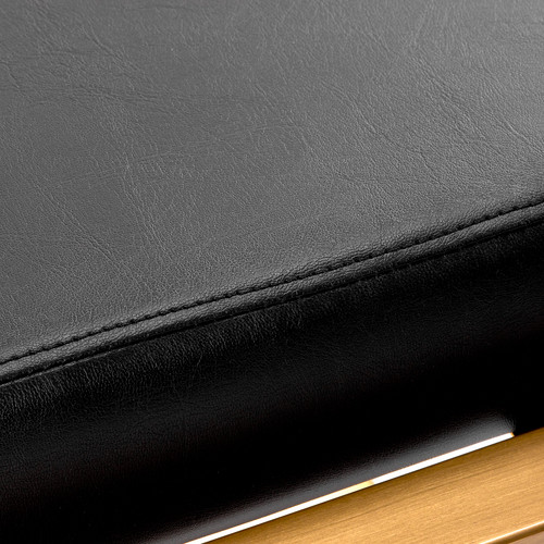 Gabbiano fotel fryzjerski Porto złoto Czarny