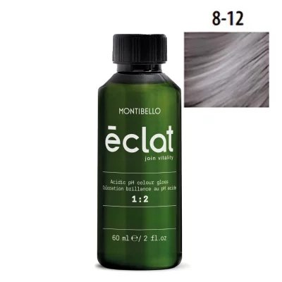 Farba Montibello Éclat 8.12 kwaśna rewitalizująca perłowo-popielaty jasny blond 60 ml