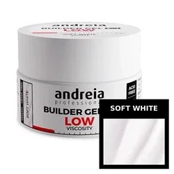 ANDREIA Builder Gel Medium Viscosity Soft White żel budujący 44 g