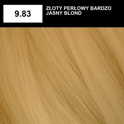 Mila Professional Milaton Classic farba do włosów 9.83 Złoty perłowy bardzo jasny blond 100 ml