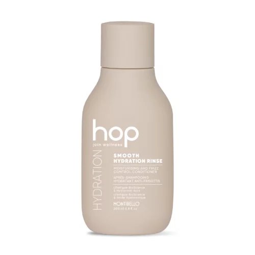 Montibello HOP Smooth Hydration Rinse 200 ml – odżywka nawilżająca do włosów suchych i puszących się