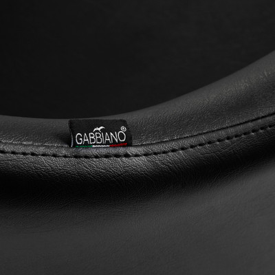 Gabbiano fotel fryzjerski Marbella złoto czarny