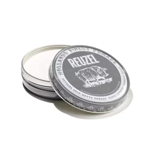 Reuzel – Extreme Hold Matte Pomade – Hog 340 g – Matowa pasta do włosów o ekstremalnym chwycie w wersji XL