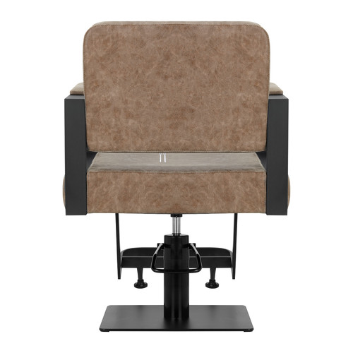 Gabbiano fotel fryzjerski Modena old brązowy