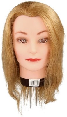 Model głowa MILA 30-35 cm - blond