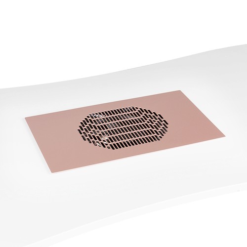 Pochłaniacz pyłu do zabudowy Momo S-41 różowe złoto