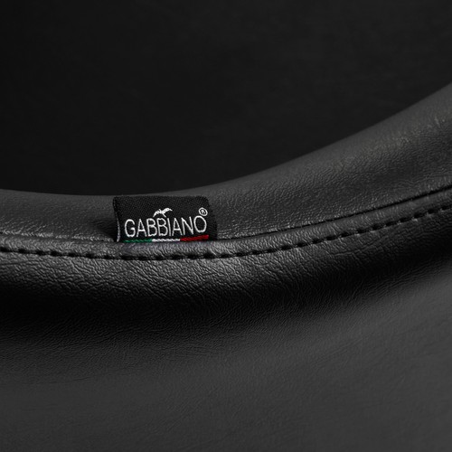 Gabbiano Fotel fryzjerski Marbella złoto czarny