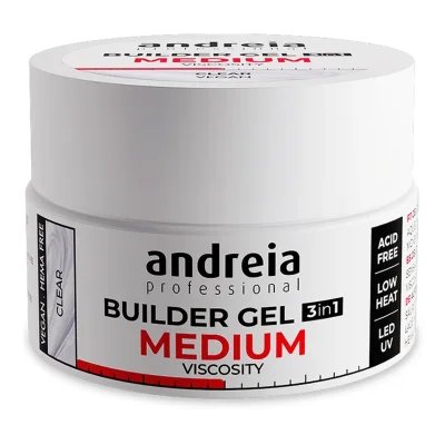 ANDREIA Hard Gel High Viscosity Soft White żel budujący 22 g