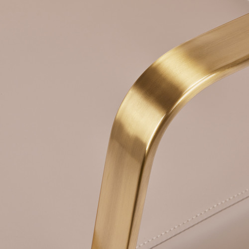 Gabbiano fotel fryzjerski Porto złoto Beżowy