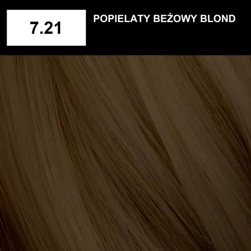 Mila Professional Milaton Classic farba do włosów 7.21 Popielaty beżowy blond 100 ml