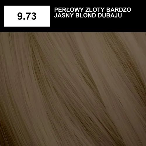 Mila Professional Milaton Classic farba do włosów 9.73 Perłowy złoty bardzo jasny blond Dubaju 100 ml