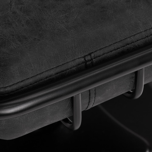 Gabbiano fotel fryzjerski Katania Loft Old Leather czarny