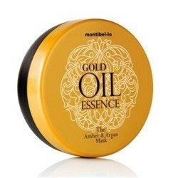 Maska Bursztynowo-Arganowa GOLD OIL ESSENCE The Amber&Argan Mask MONTIBELLO 200 ml