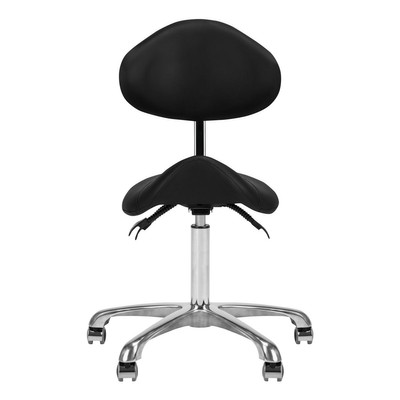 Taboret kosmetyczny 1004 Giovanni czarny