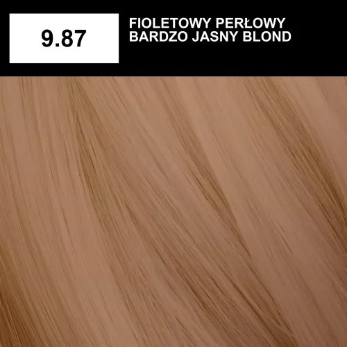 Mila Professional Milaton Classic farba do włosów 9.87 Fioletowy perłowy bardzo jasny blond 100 ml