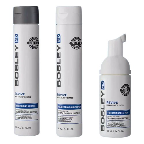 Bosley Revive System – Kuracja zwiększająca objętość do włosów niefarbowanych