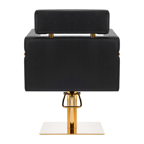 Gabbiano fotel fryzjerski Toledo złoto czarny