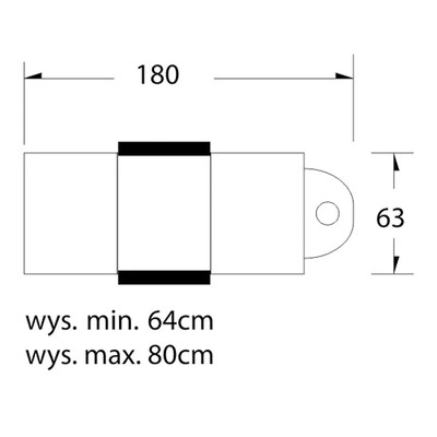 Fotel kosmetyczny hyd. A 210 szary