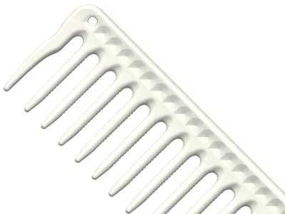 JRL J306 Grzebień do strzyżenia 9″ – Biały profesjonalny grzebień fryzjerski do cięcia i stylizacji