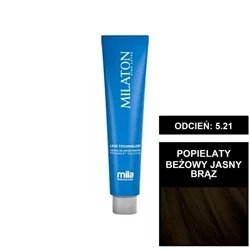 Mila Professional Milaton Classic farba do włosów 5.21 Popielaty beżowy jasny brąz 100 ml