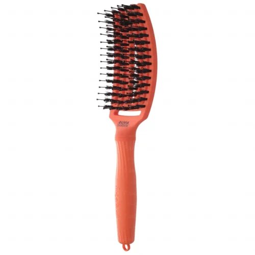 Olivia Garden Fingerbrush Dolce Vita Orange Spritz – szczotka do rozczesywania z włosiem dzika i nylonu