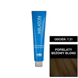 Mila Professional Milaton High Cover farba do włosów 7.21 Popielaty beżowy blond 100 ml