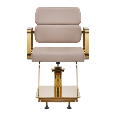Gabbiano fotel fryzjerski Porto złoto Beżowy