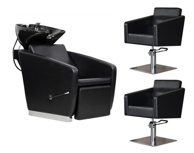 Zestaw Fryzjerski - 2 Fotele SIENA + Myjnia VASTO