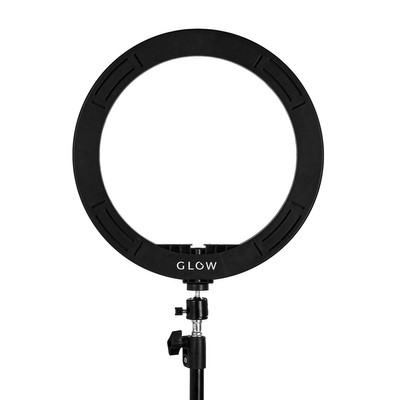 GLOW lampa pierścieniowa ring 13" RGB bsc ze statywem 10W